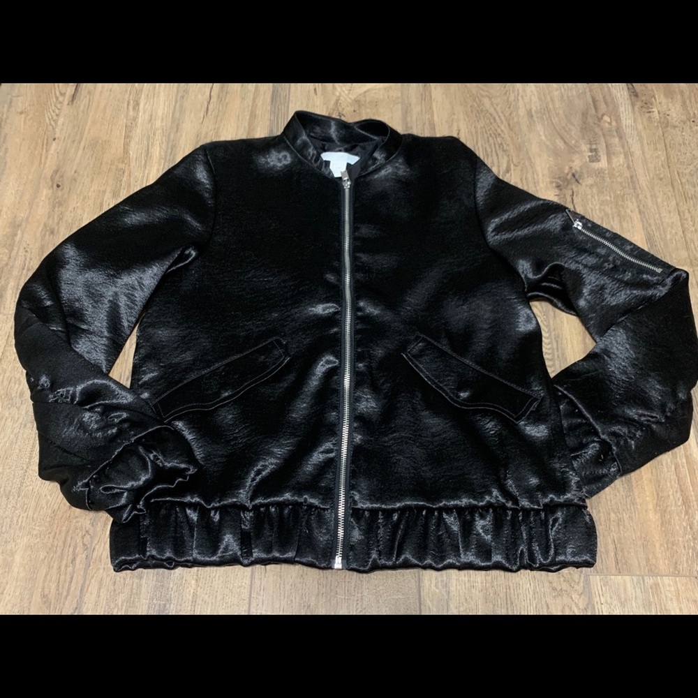 H&M Polyester Bomber Jacket
